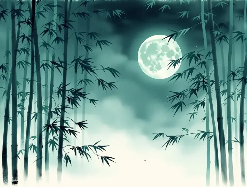 竹林月夜·东方美学 专题封面